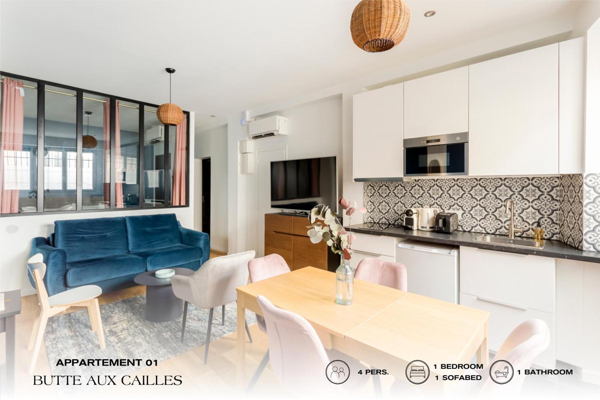 Beauquartier - Butte Aux Cailles I Appartement Parijs