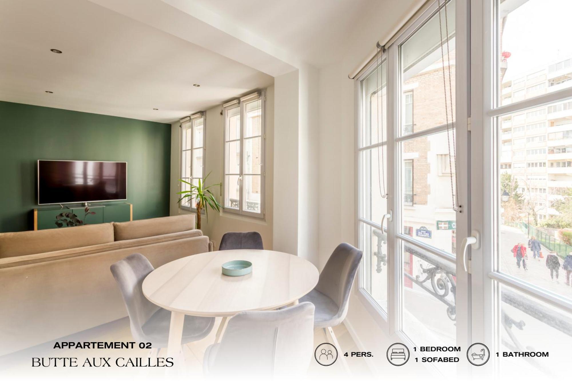 Appartement Beauquartier - Butte Aux Cailles I Parijs