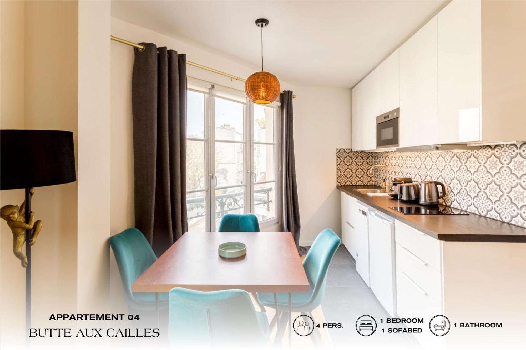 Appartement Beauquartier - Butte Aux Cailles I Parijs