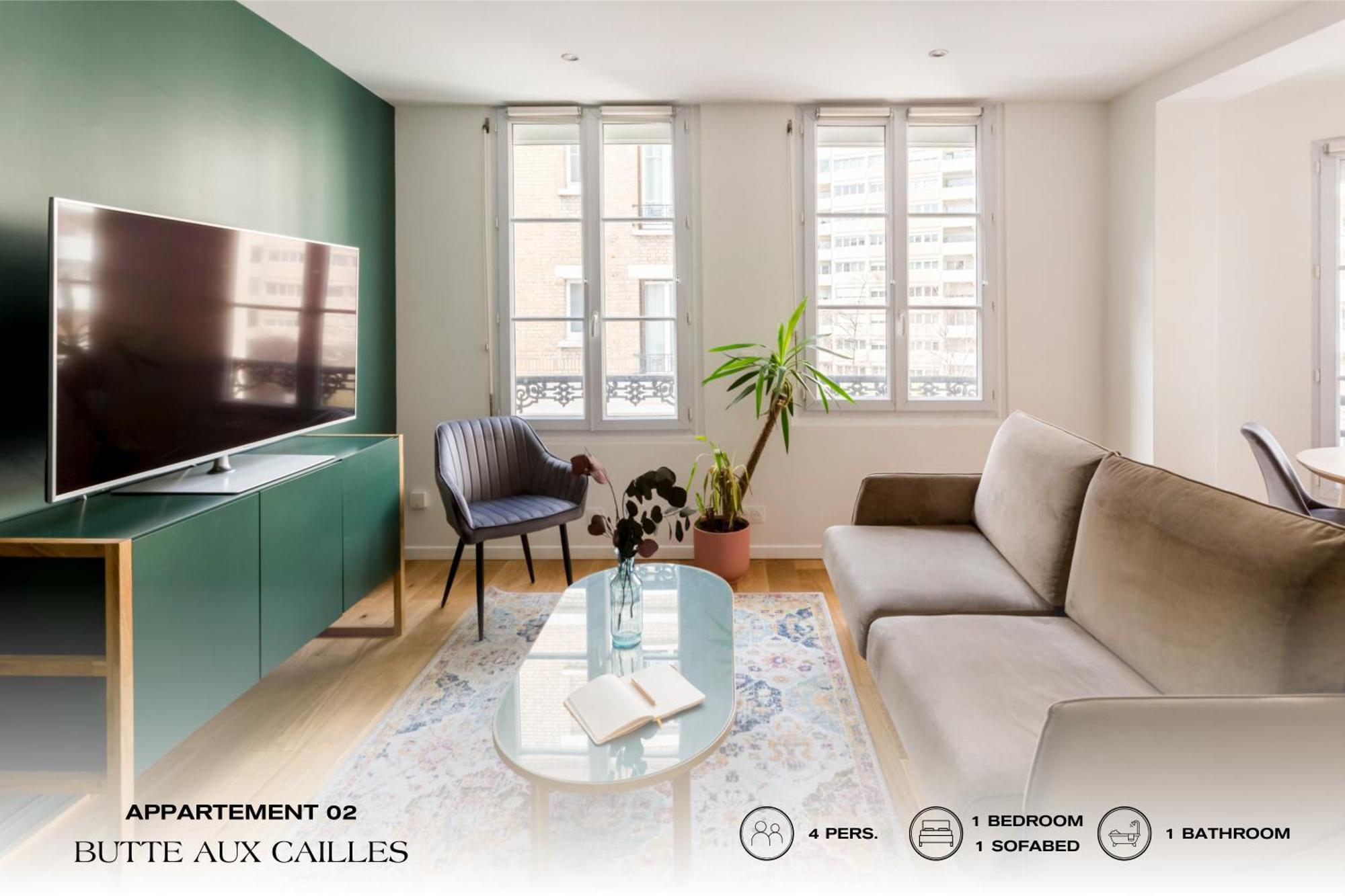 Beauquartier - Butte Aux Cailles I Appartement Parijs